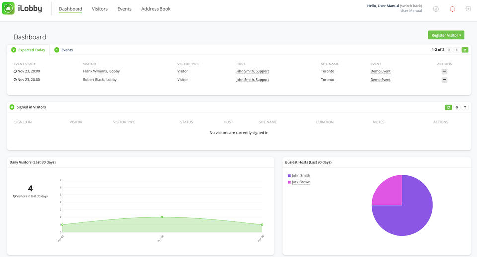 iLobby screenshot
