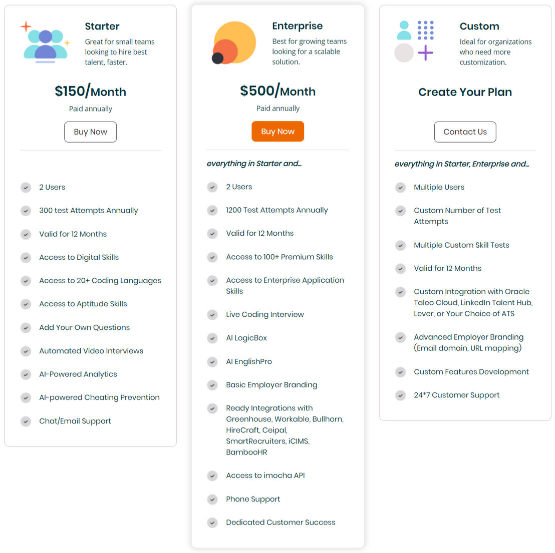 iMocha pricing 1