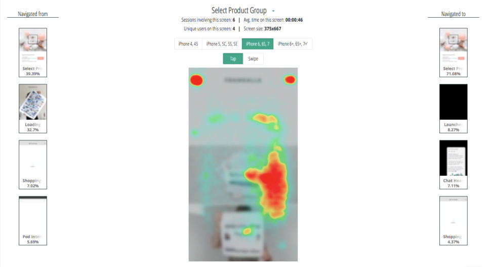 Inapptics screenshot