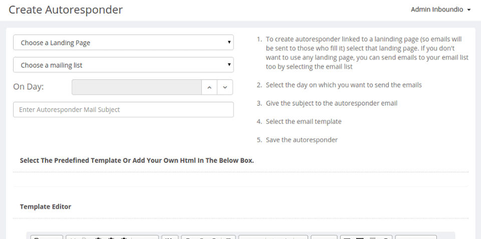 Inboundio screenshot 2