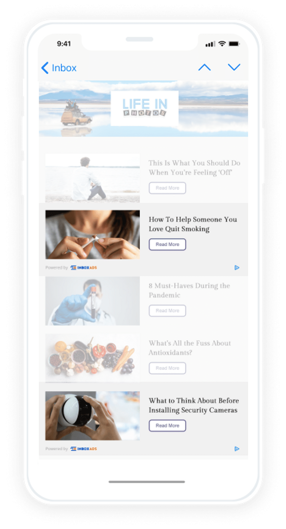 inboxAds screenshot 1