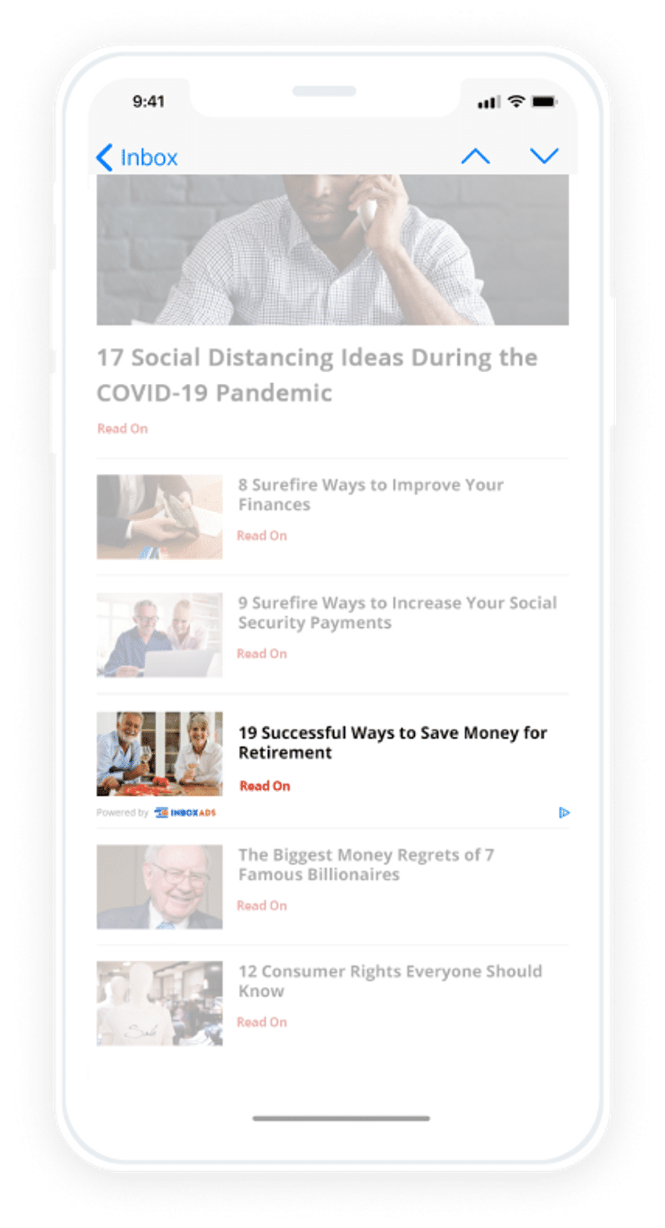 inboxAds screenshot 2