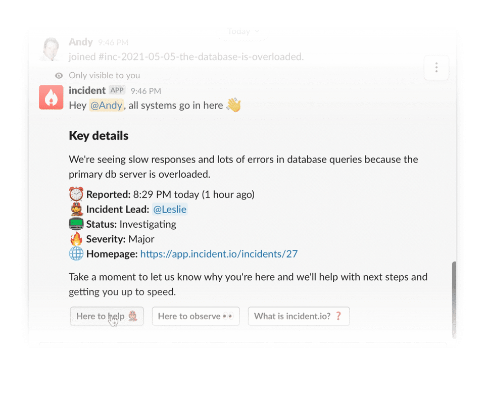 Incident.io screenshot 4