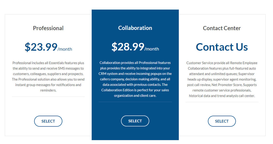 Infinite Connect pricing 1