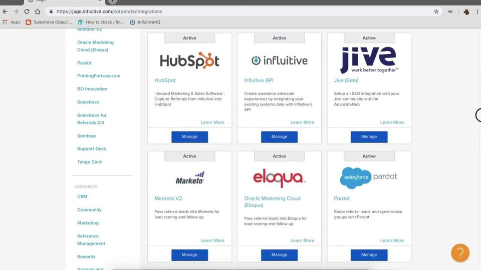 Influitive screenshot 2