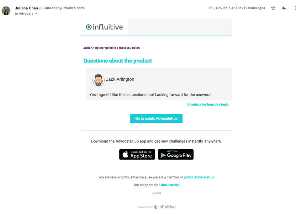 Influitive screenshot 3