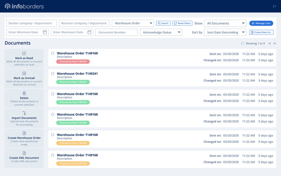 Infoborders screenshot 3