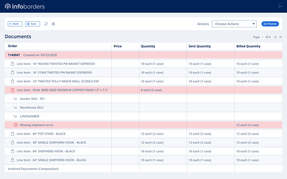 Infoborders screenshot 1