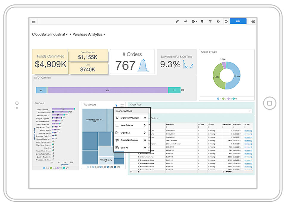 Infor Birst screenshot 3