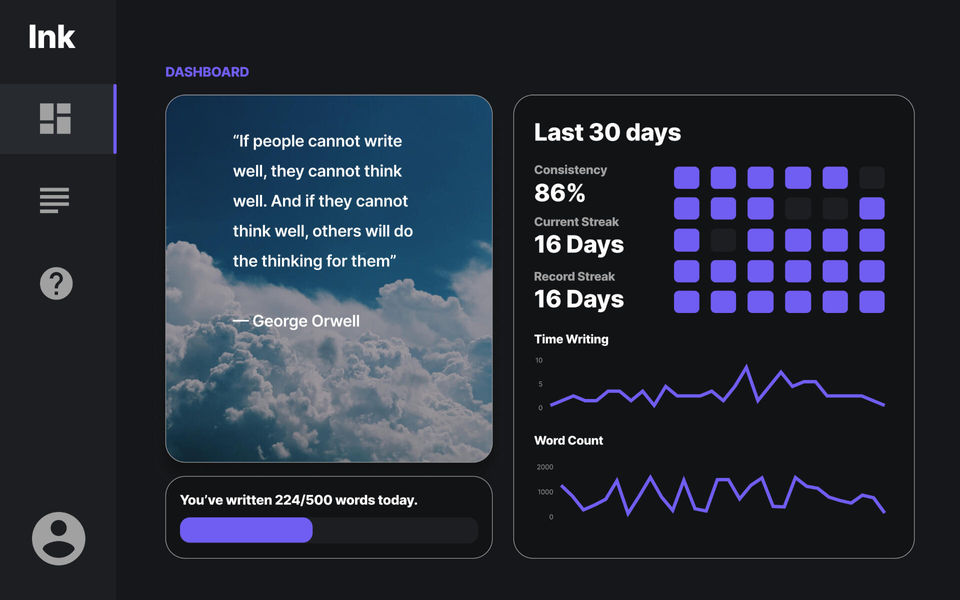 Ink screenshot