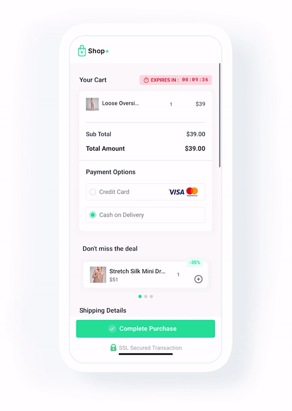 Inline Checkout screenshot 2