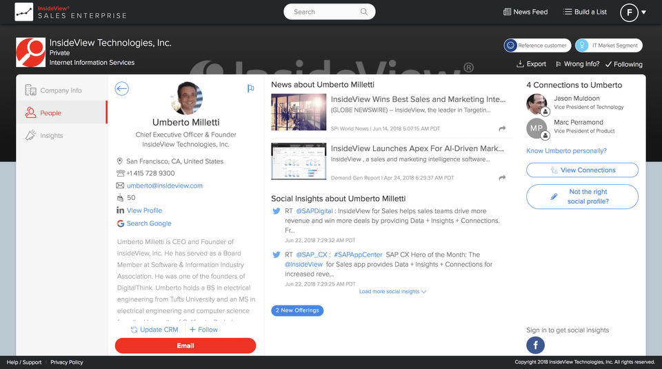 InsideView screenshot 3