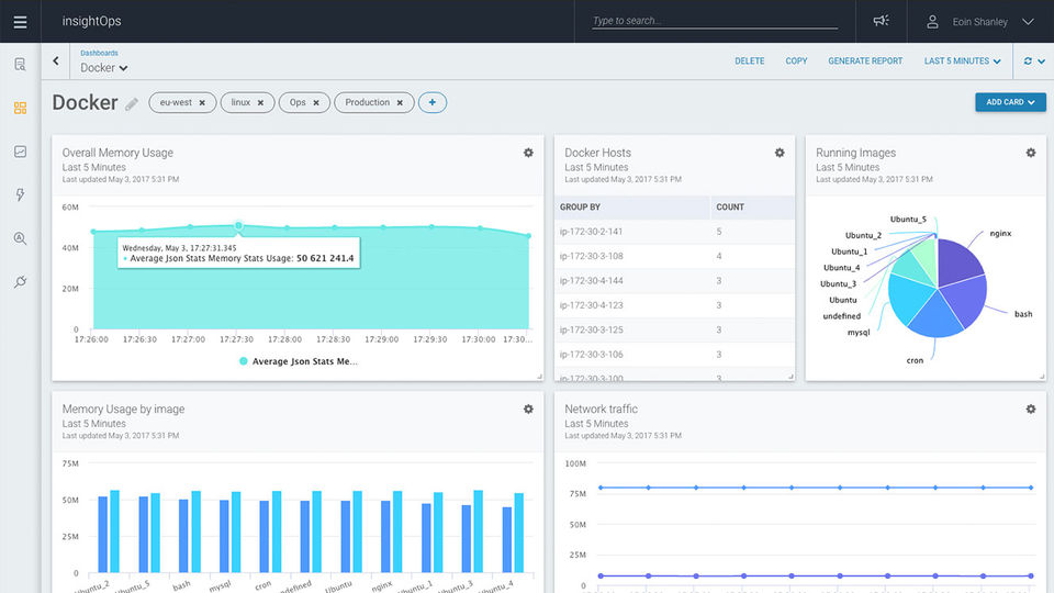 InsightOps screenshot 1