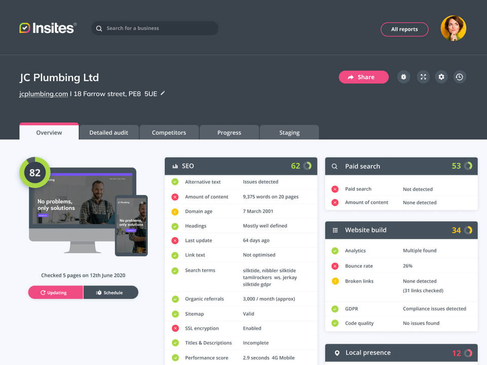 Insites screenshot 3