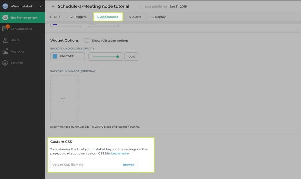 Instabot screenshot 3