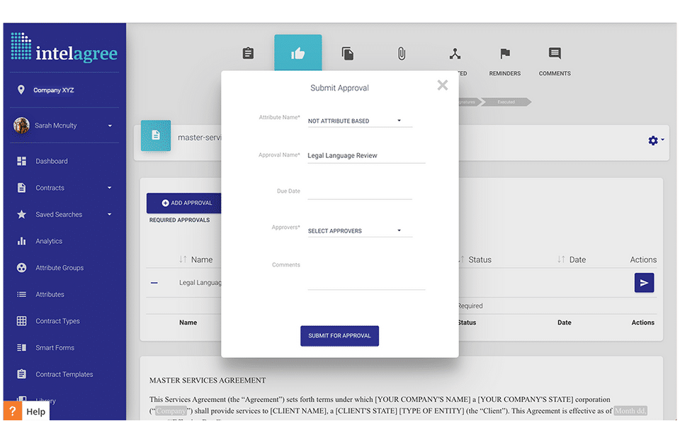 IntelAgree screenshot