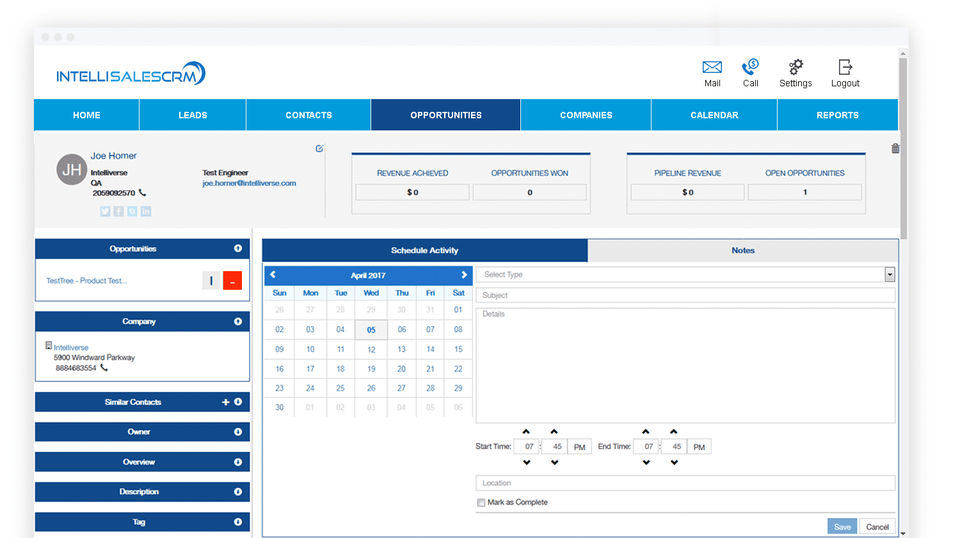 IntelliCRM screenshot 4