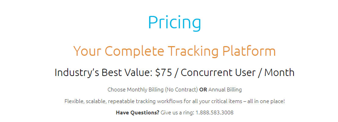 Intellitrack pricing 1