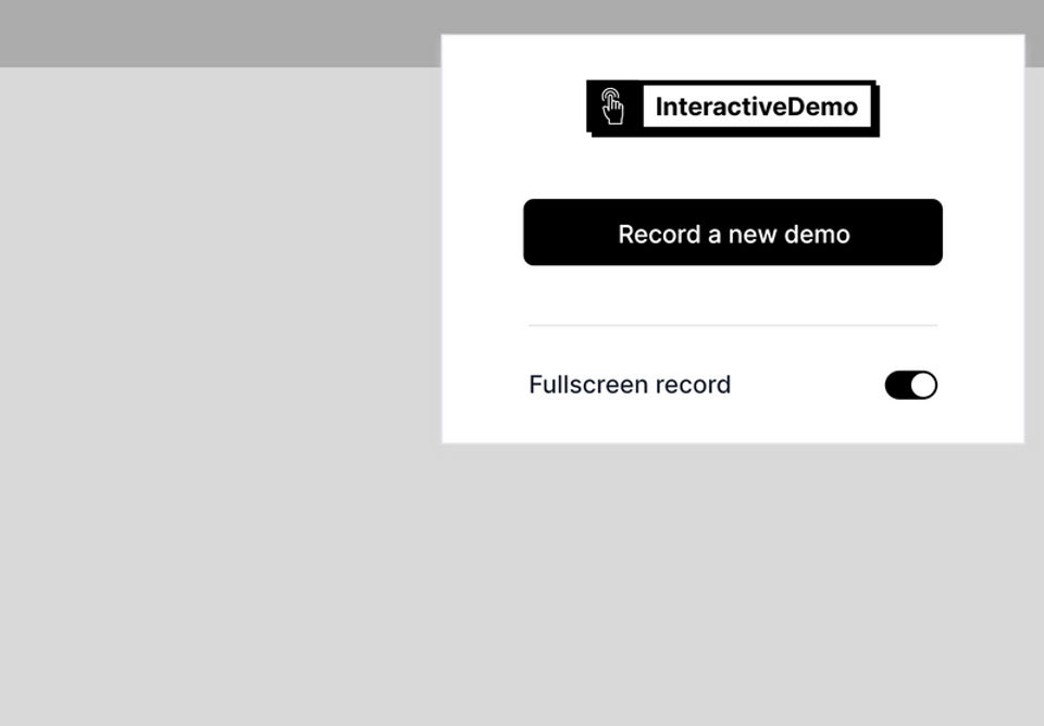 Interactive Demo screenshot 1