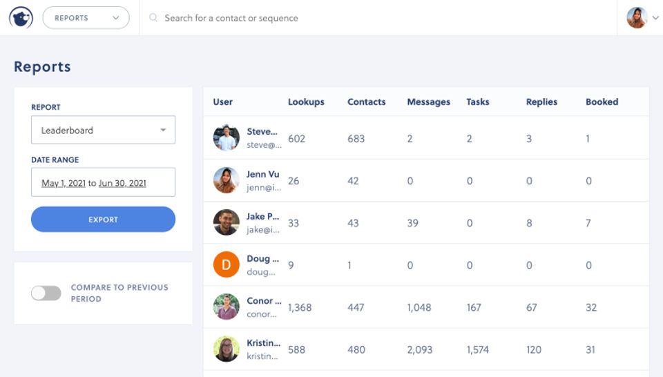Interseller screenshot