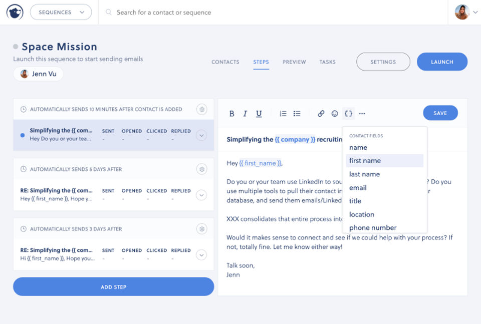 Interseller screenshot