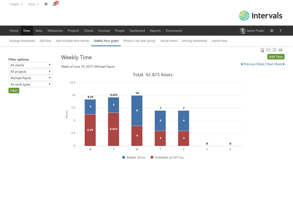 Intervals screenshot 3