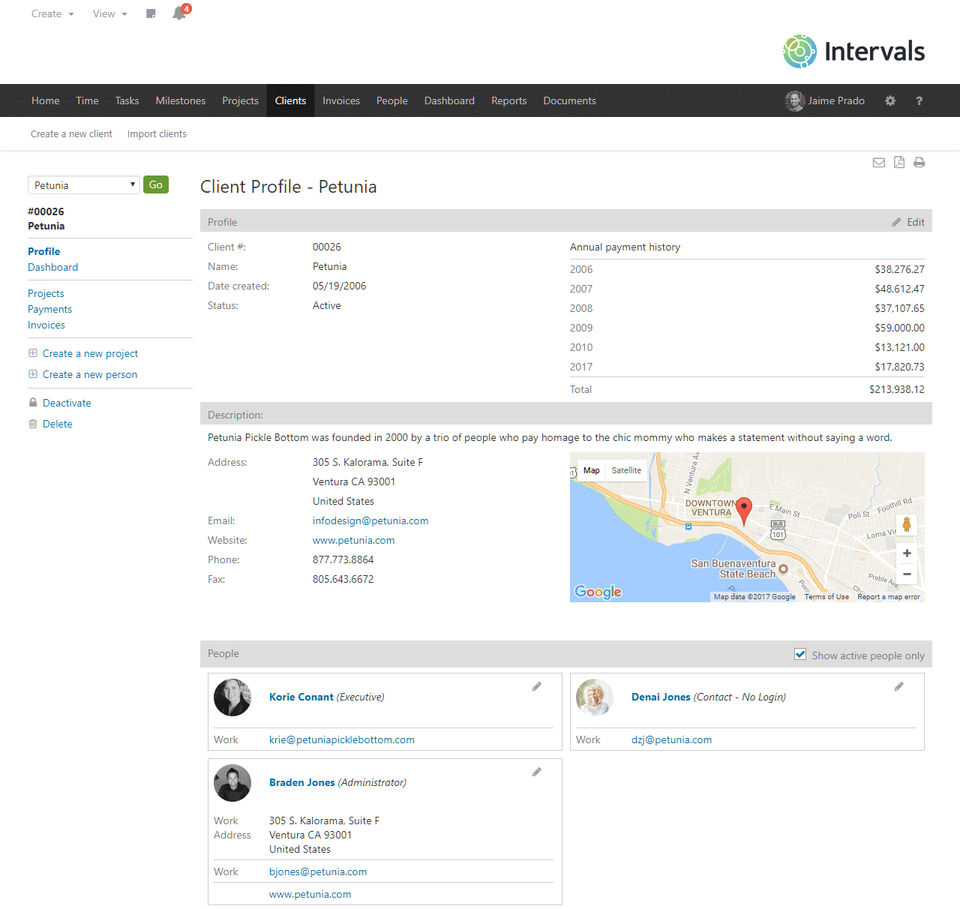 Intervals screenshot 1