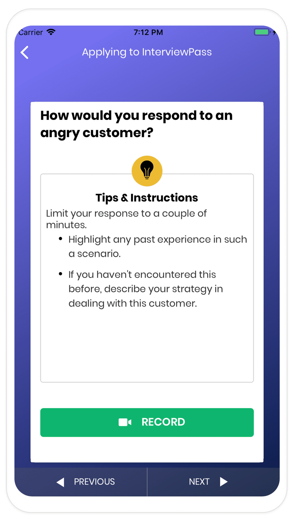 InterviewPass screenshot 1