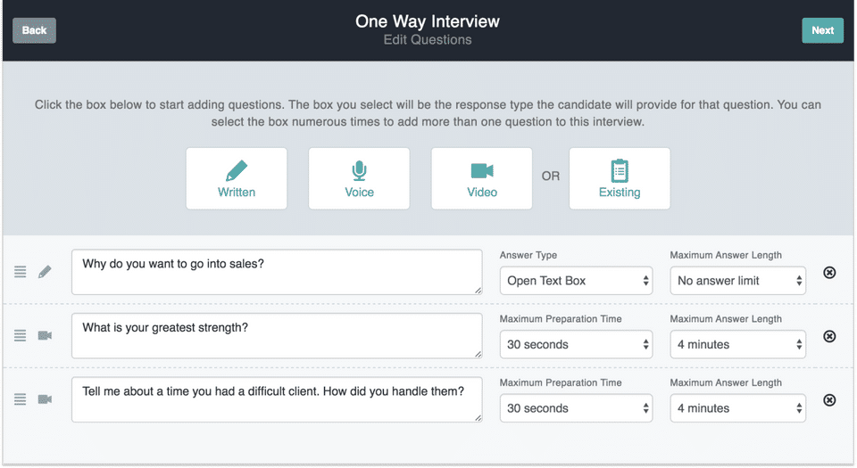 interviewstream screenshot 4