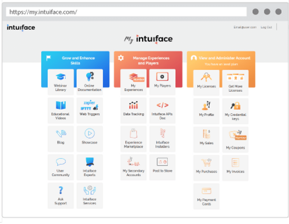 Intuiface screenshot 2