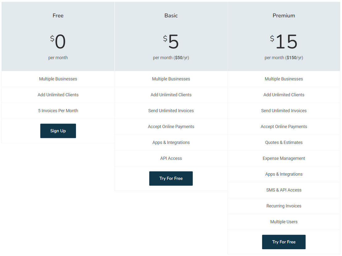 InvoiceApp screenshot 1