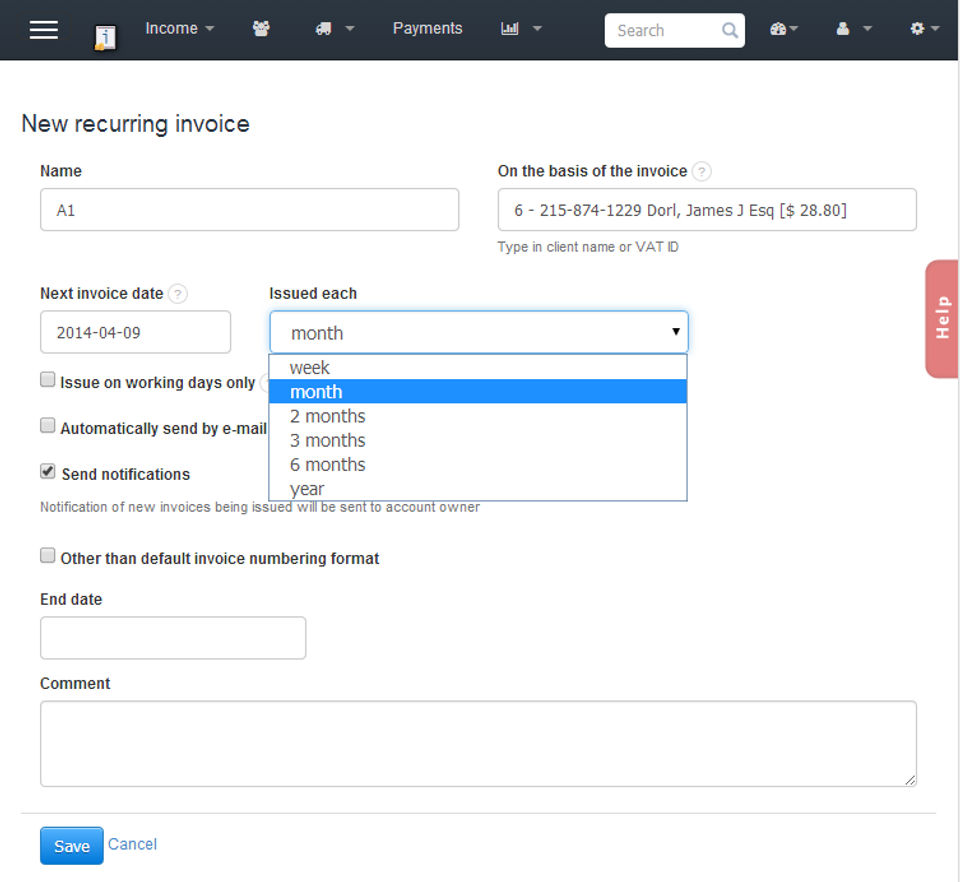 InvoiceOcean screenshot 3