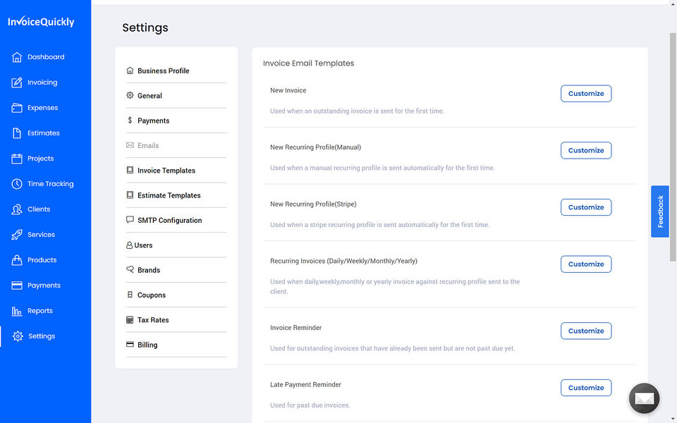 Invoice Quickly screenshot
