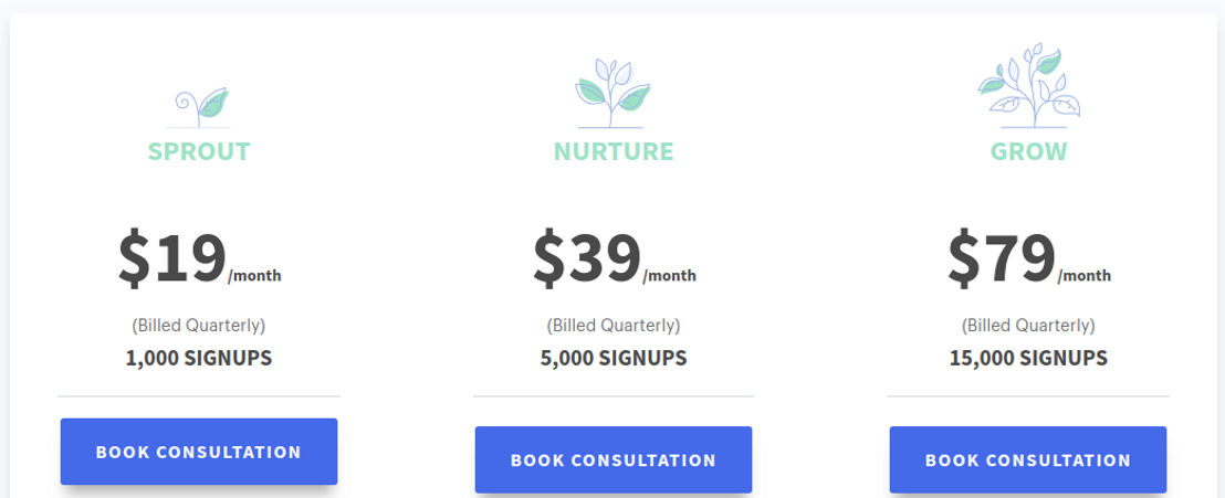 iRefer pricing 1