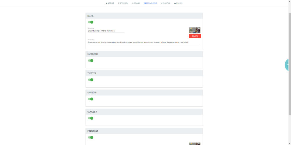 iRefer screenshot 2