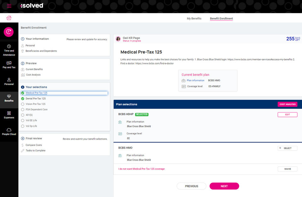 isolved screenshot 2
