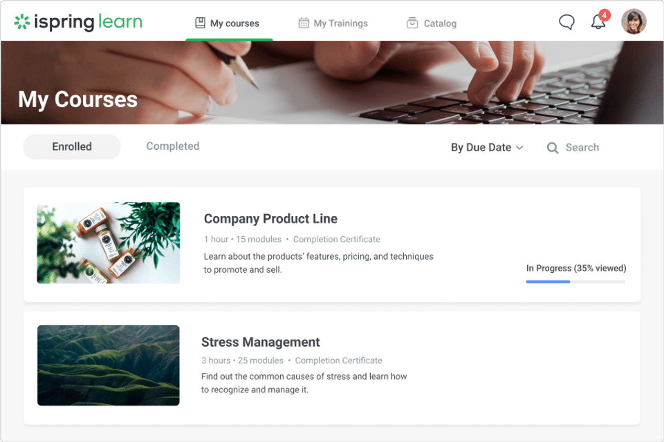 iSpring Learn screenshot 4