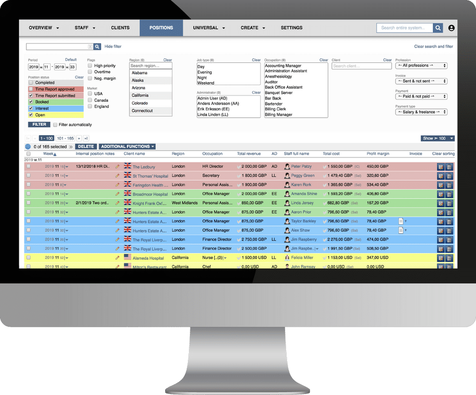 iStaff screenshot 2