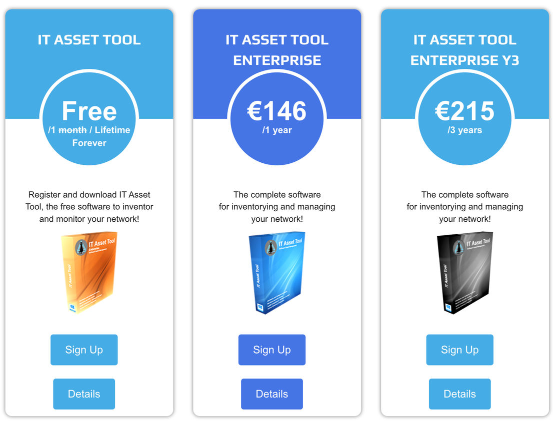 IT Asset Tool pricing 1
