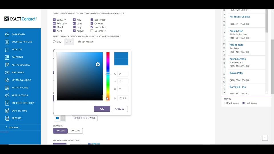 IXACT Contact screenshot 1