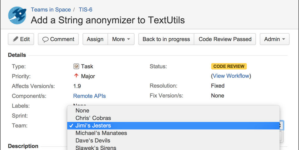 Jira screenshot 2