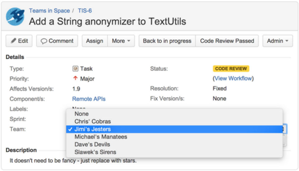 Jira screenshot 3