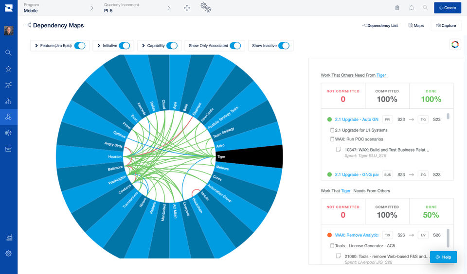 Jira Align screenshot 4