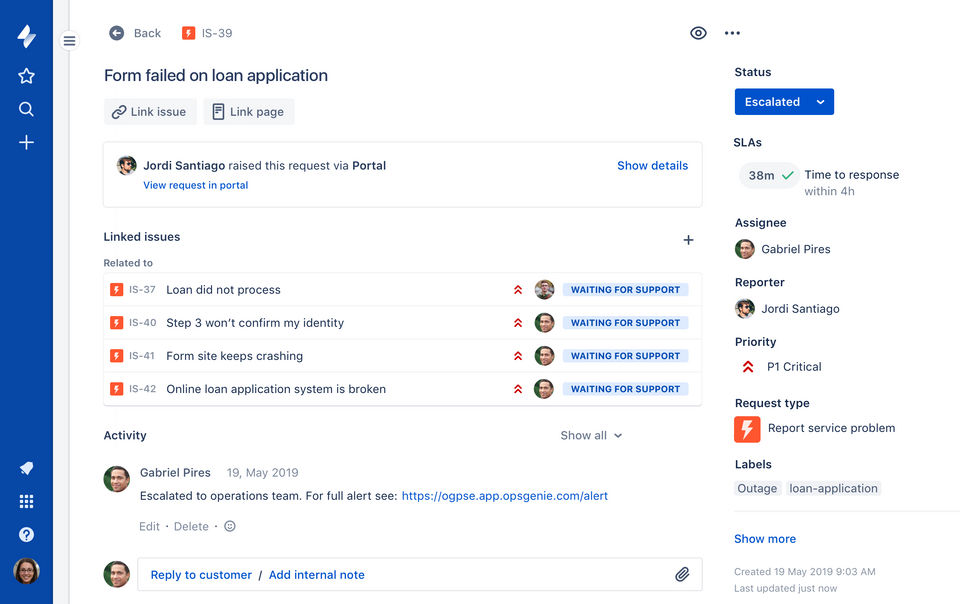 Jira Service Desk screenshot 3