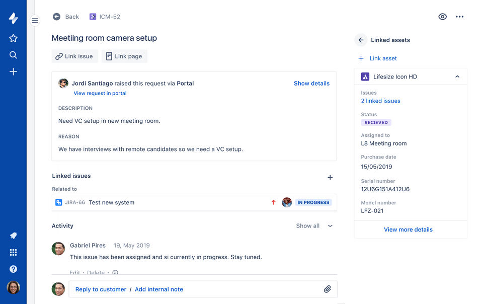 Jira Service Desk screenshot 1