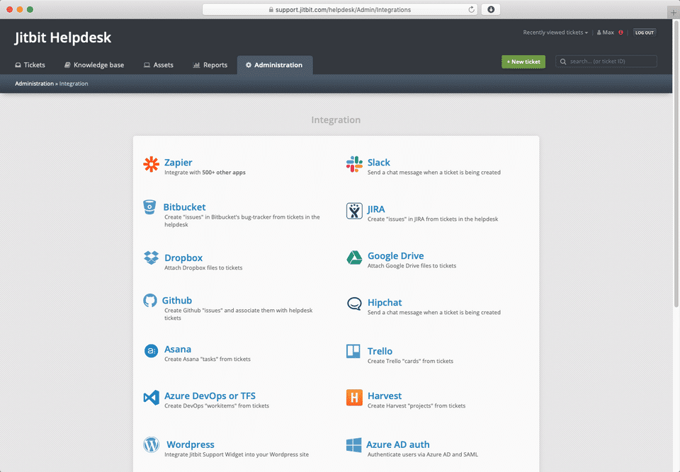 Jitbit Helpdesk screenshot 4