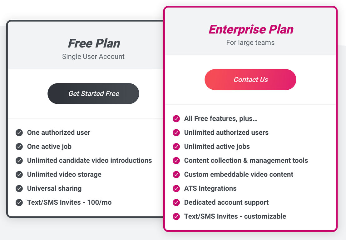 JobPixel pricing 1