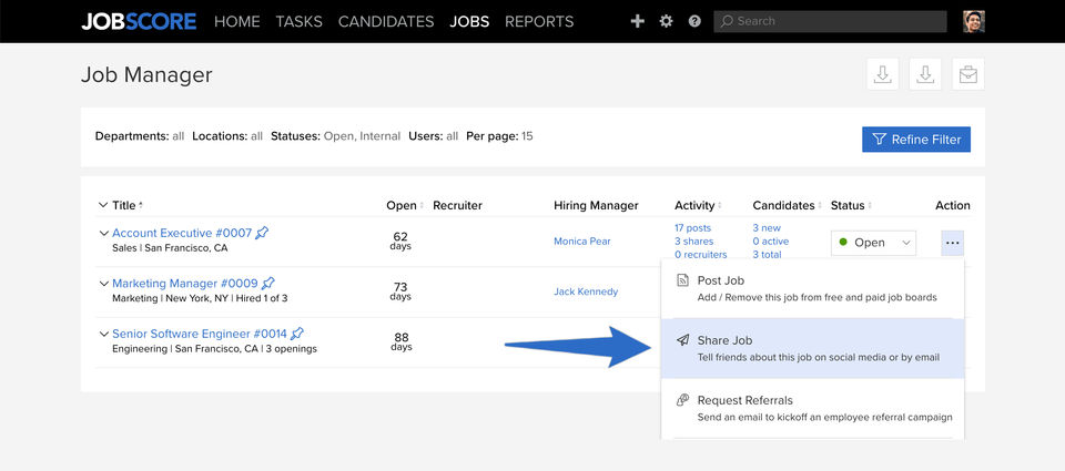 JobScore screenshot 1