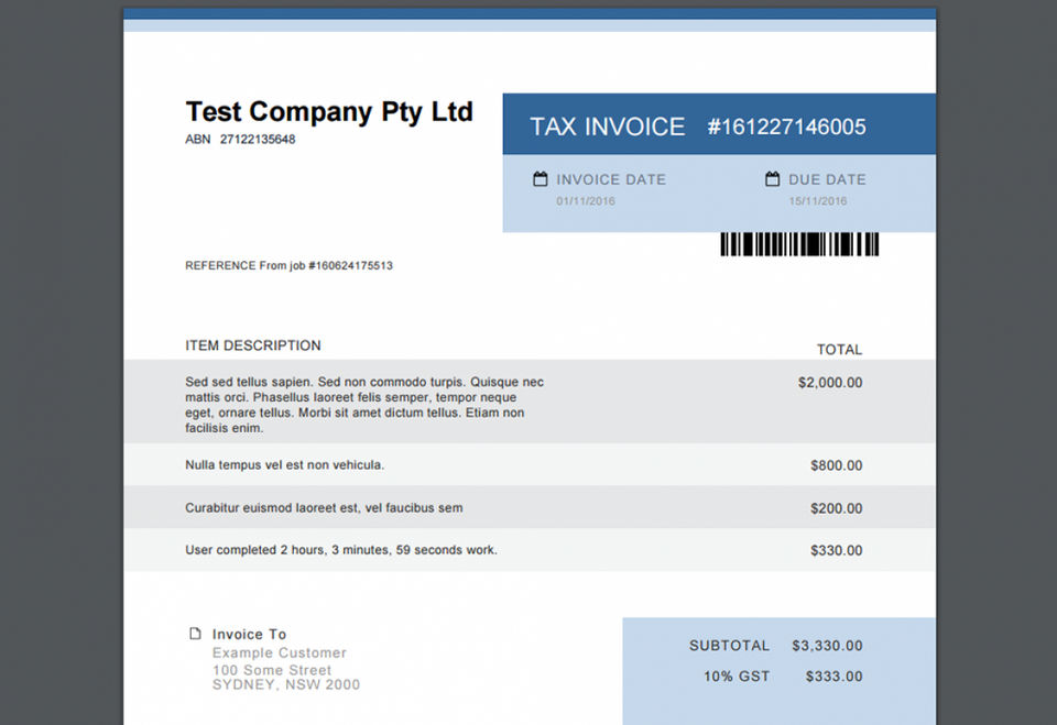 JobSheets screenshot 1