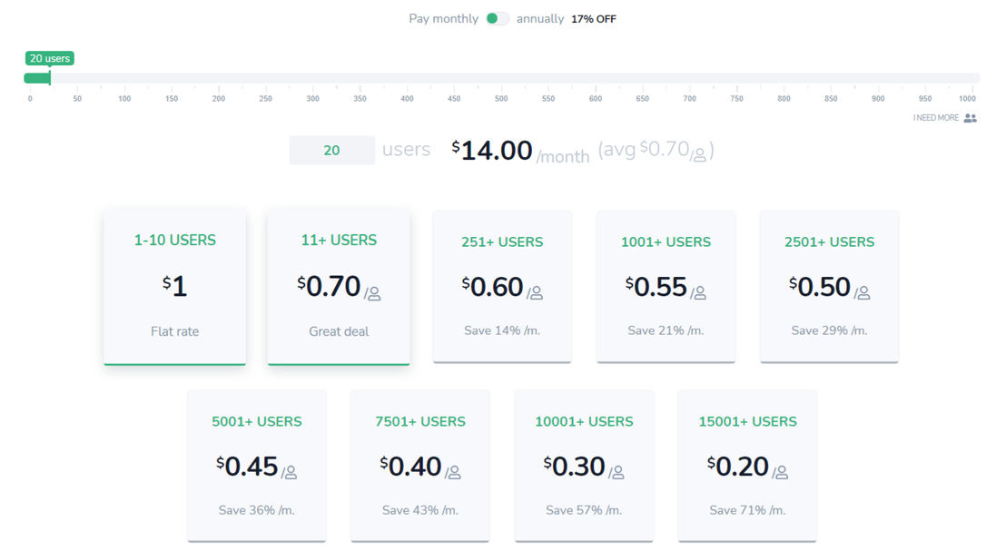 JXL pricing 1